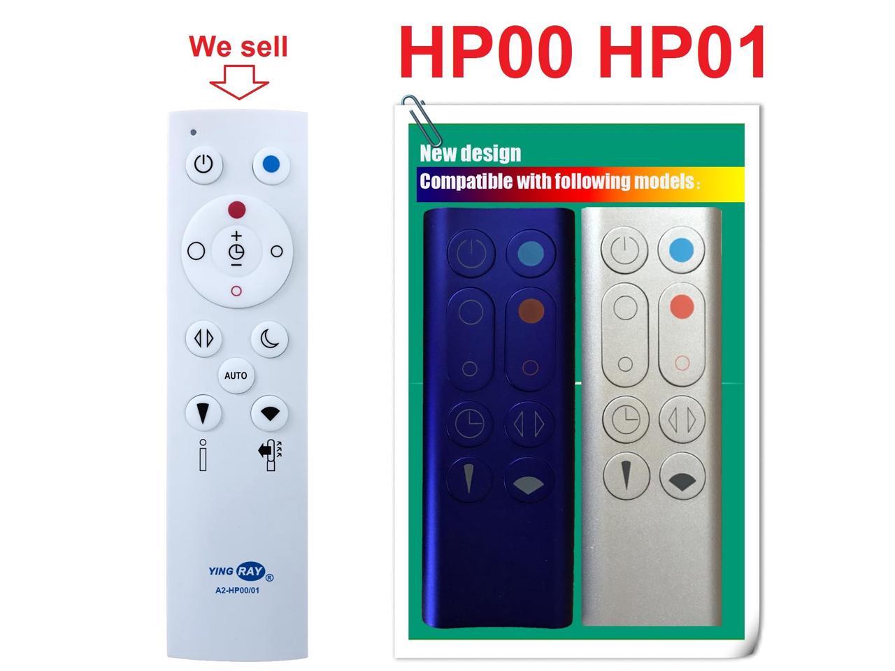(A2-HP00/01) Replacement DYSON Remote Control for DYSON Pure Hot+Cool HP00  HP01 ( Air Purifier Heater and Fan )