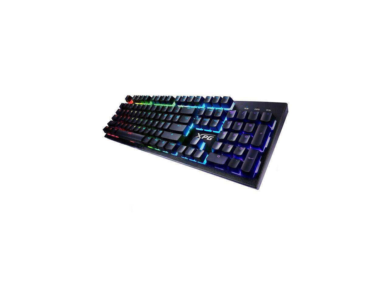 XPG INFAREX K10 RGB Gaming Keyboard: Wired USB Mem-chanical with Nine ...