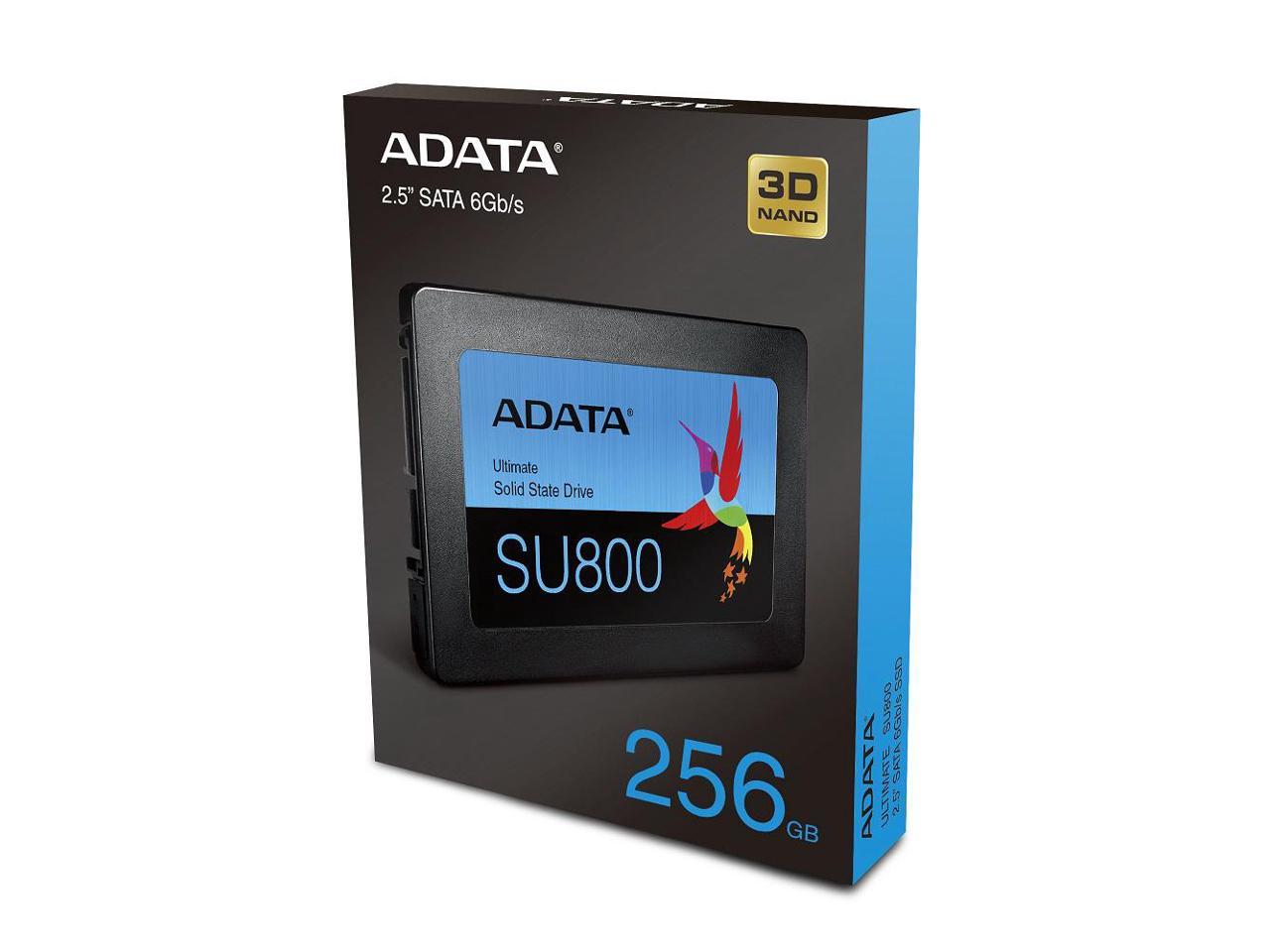 ADATA Ultimate Series: SU800 256GB Internal SATA Solid State Drive