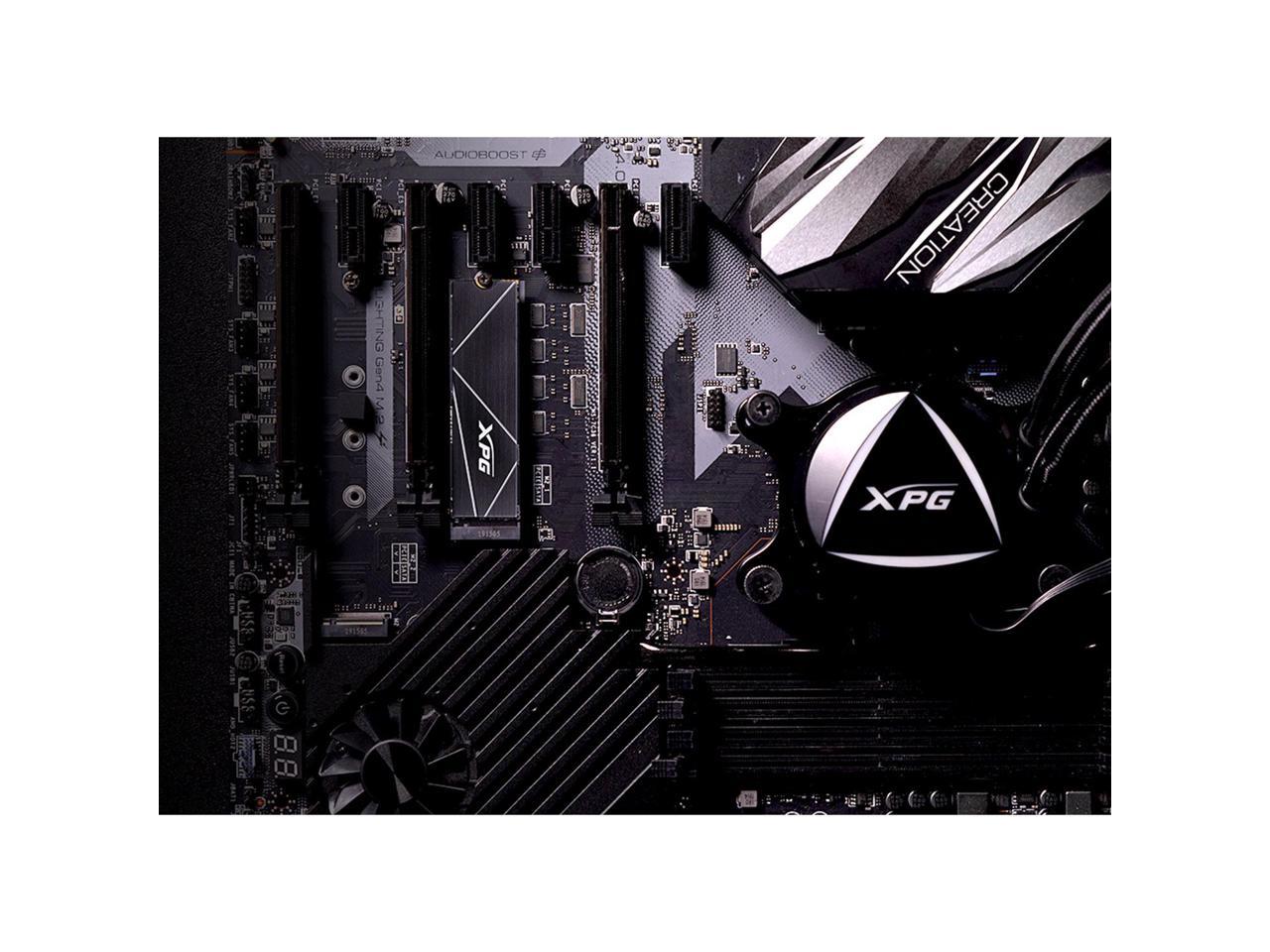 XPG GAMMIX S70 Blade: 2TB M.2 2280 PCIe Gen4x4 NVMe 3D NAND Internal ...