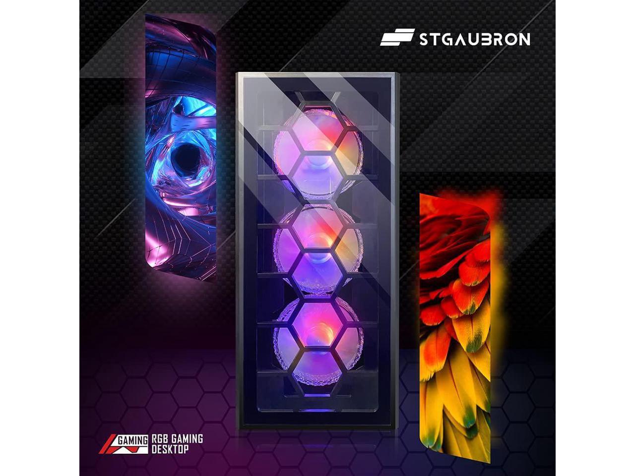 STGAubron Gaming Desktop PC Computer,Intel Core I7 3.4 GHz up to 3.9