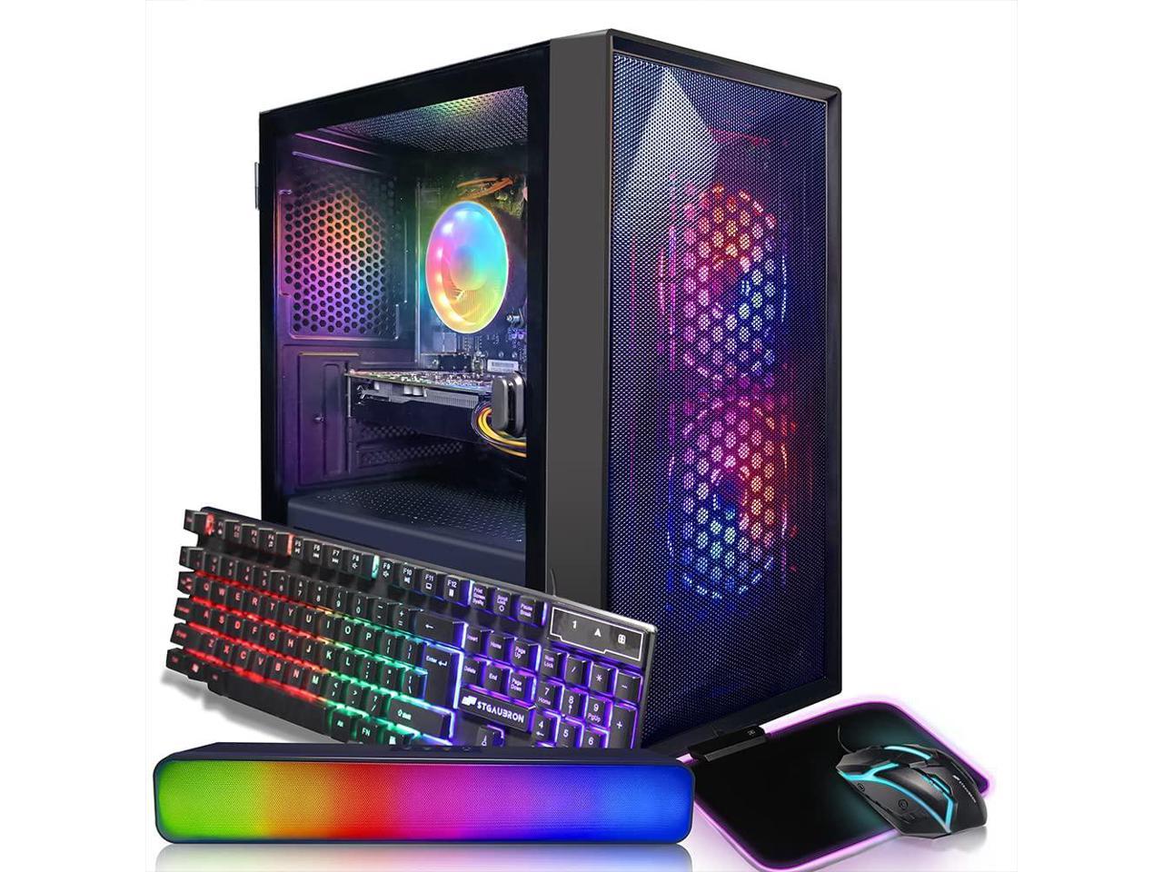 STGAubron Gaming, Intel Core I5 3.3Ghz up to 3.7Ghz, 16G Ram, 512G SSD ...