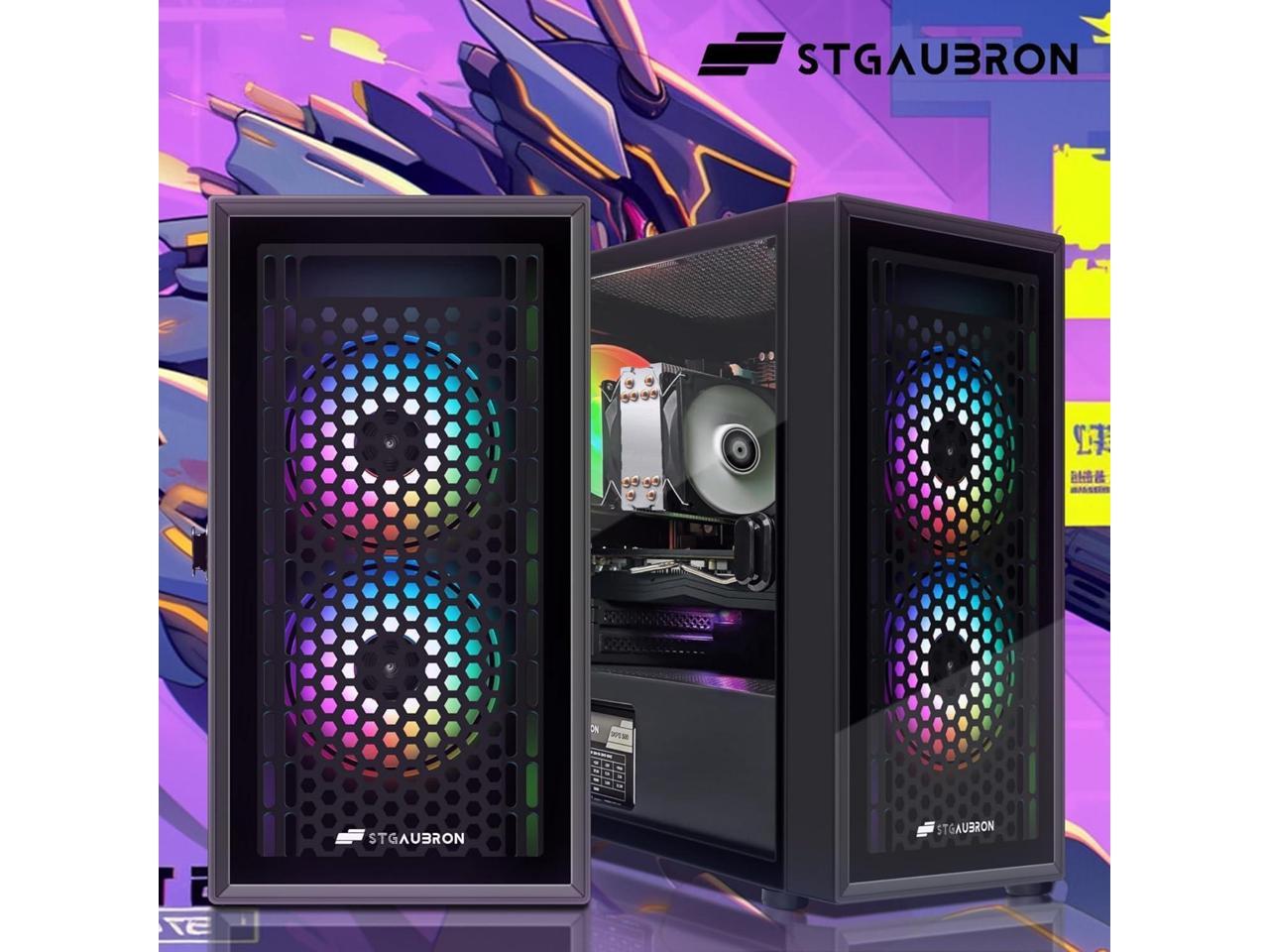 STGAubron Gaming Desktop PC, Intel Xeon E5 3.5G, 16G DDR4, 512G SSD ...