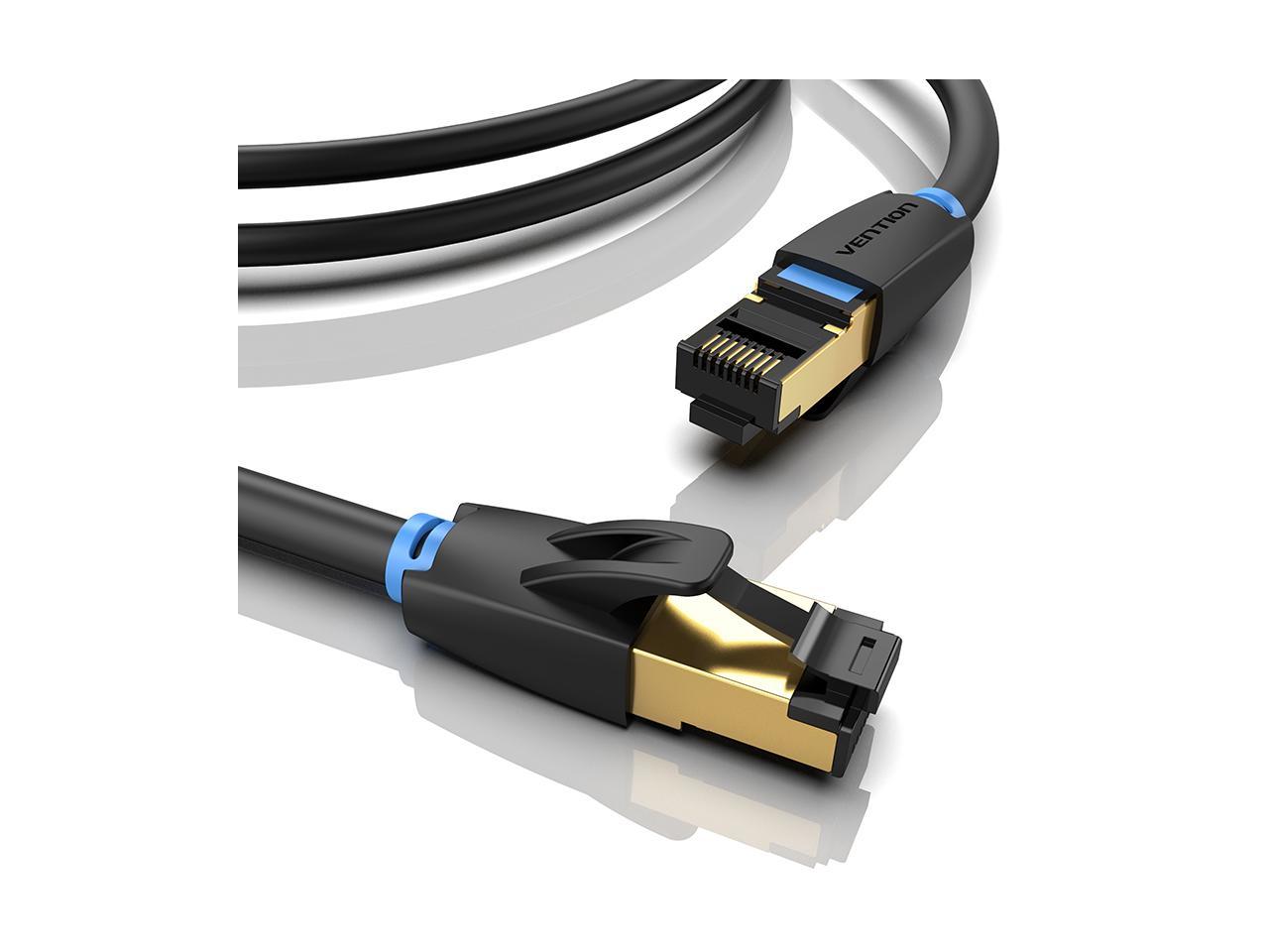Cat 8 Cable, Vention 26AWG Lastest 40Gbps 2000Mhz SFTP Patch