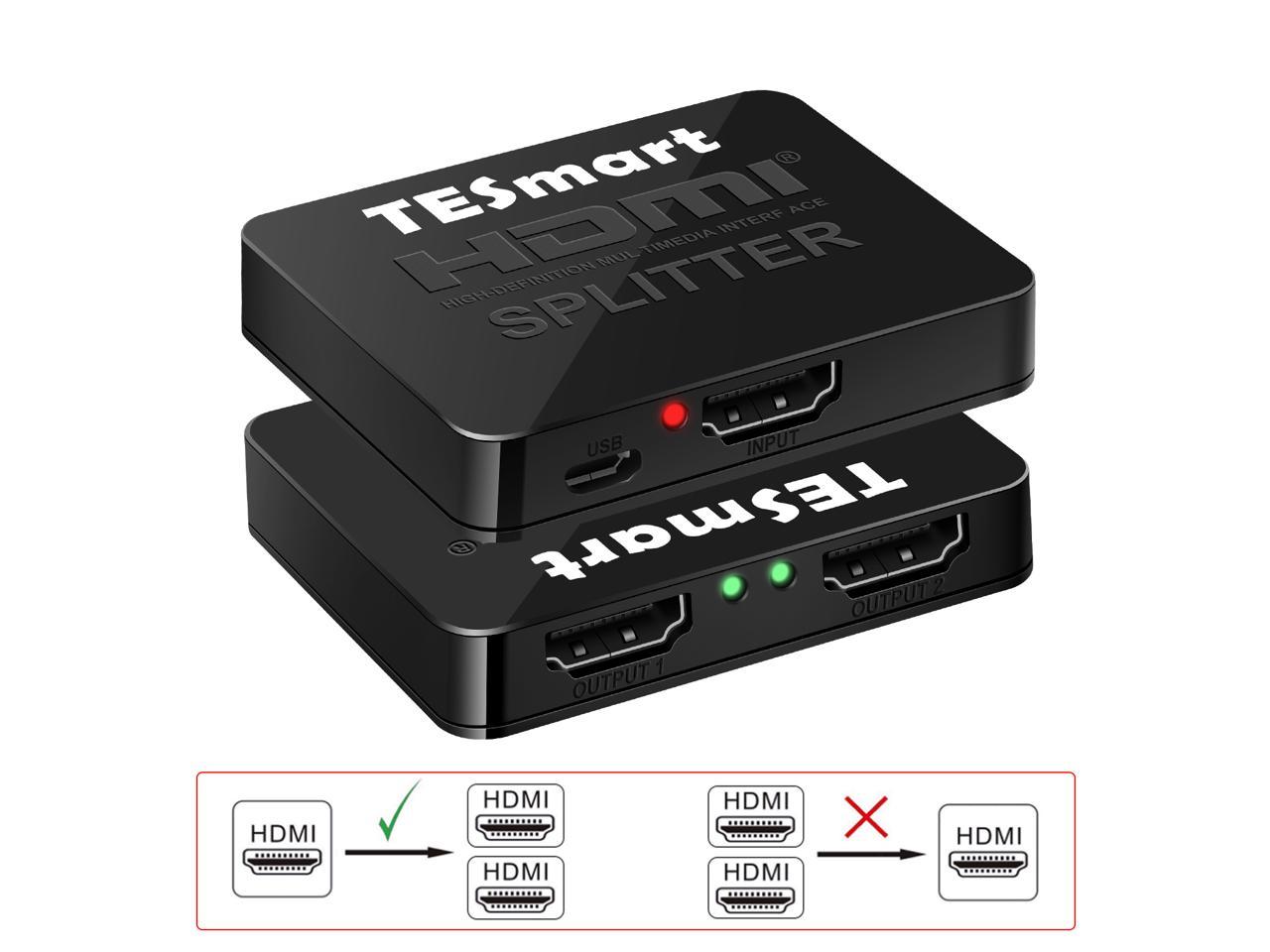 Tesmart X Hdmi Splitter Support Resolution Up To Hz With