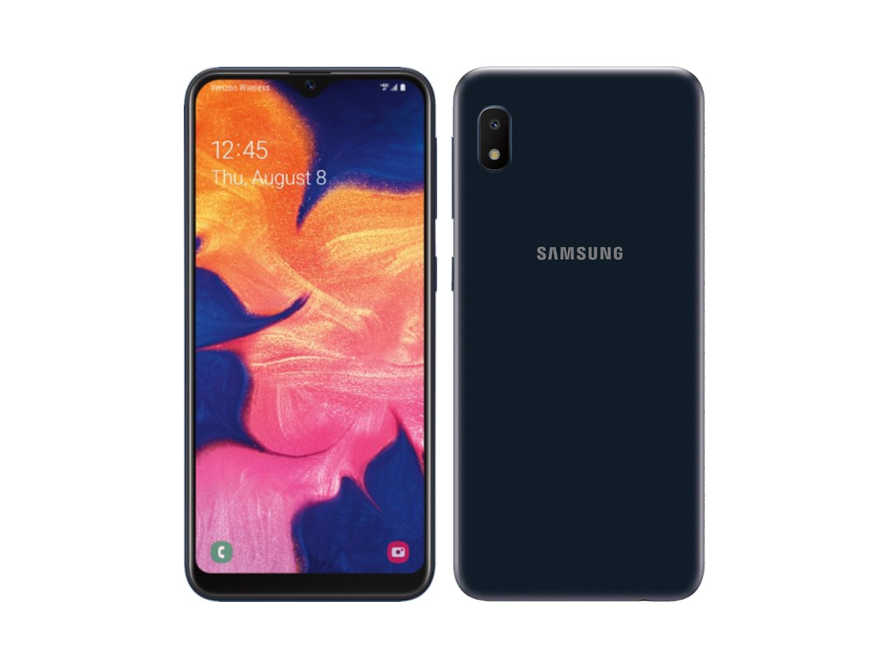Refurbished Samsung Galaxy A10e 32gb Gsm Cdma Unlocked Black Good Condition 90 Day Warranty Newegg Com