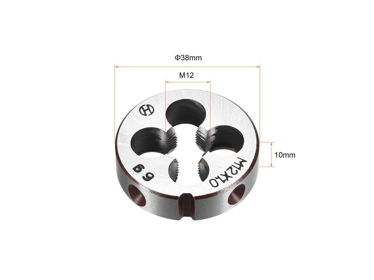M12 M12x1 Pitch Metric Right Hand Round Die Machine Thread Die,Threading Die,Screw Die Tool,HSS