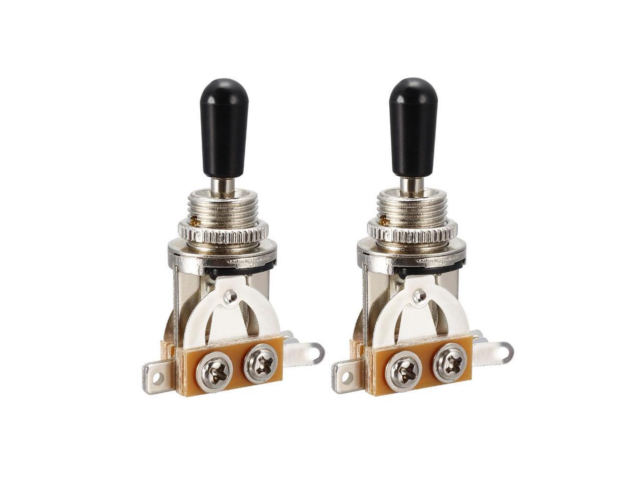 Guitar Toggle Switch Metal and Plastic 3-Way Pickup Selector Switch for