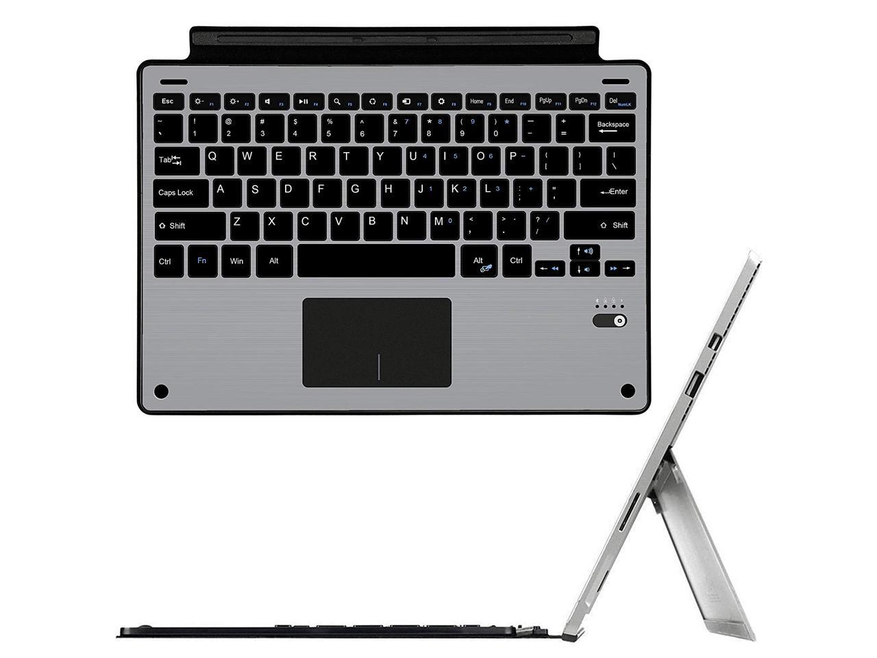 Werleo Microsoft Surface Pro 6 Surface Pro 5 Pro 4 Pro 3 Type Cover Case Ultra Slim Portable Wireless Bluetooth Keyboard With Trackpad For Surface Pro 6 Surface Pro 5 Pro 4 Pro 3 Newegg Com