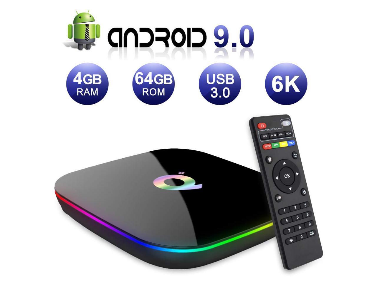 EA Android tv box 8K 10.0 64G rom smart tv 4g ram wifi telecomando usb EA-94620 