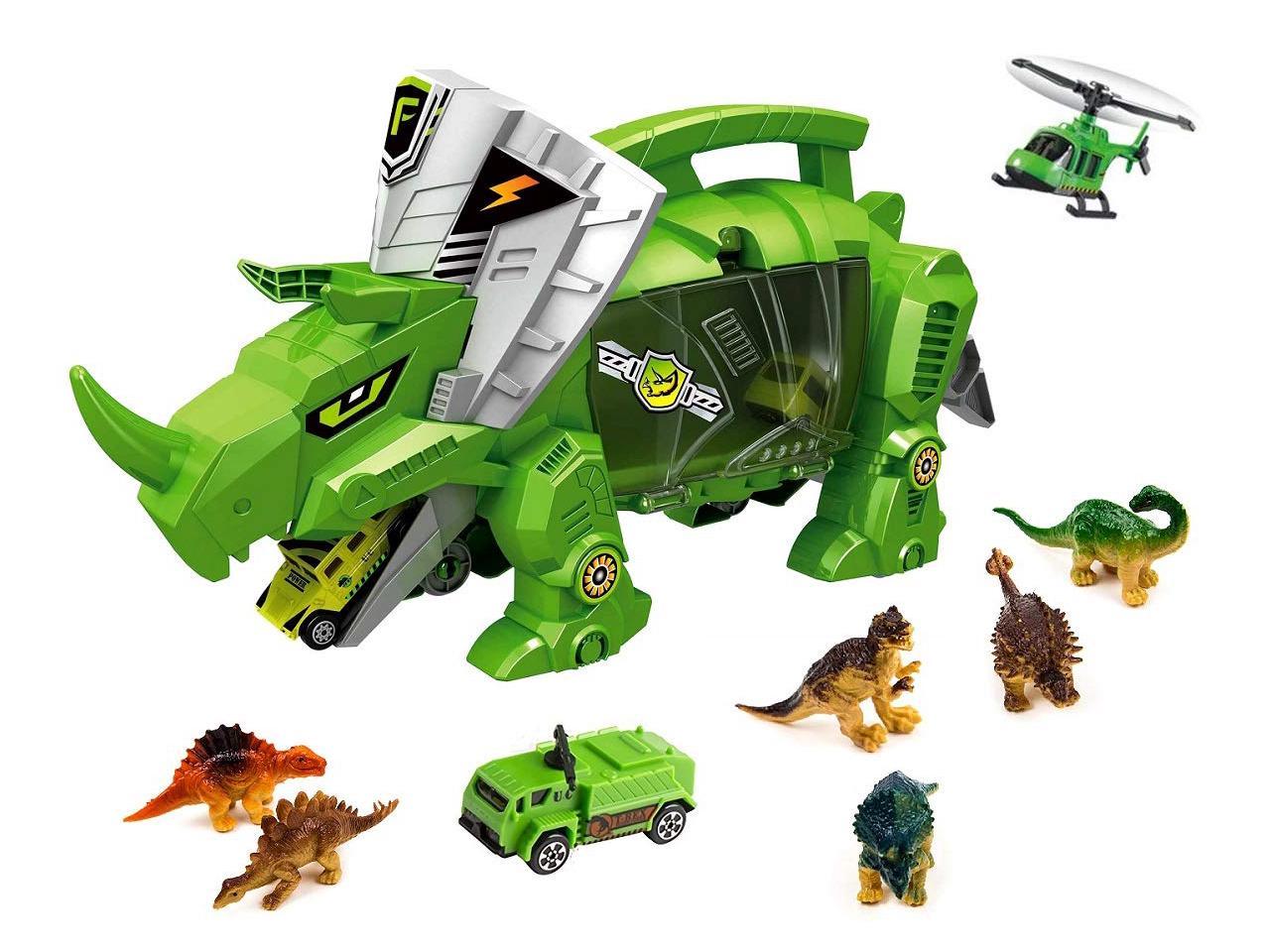 Perfect Dinosaur Storage Carrier for Your Dinosaurs and Cars Toy 