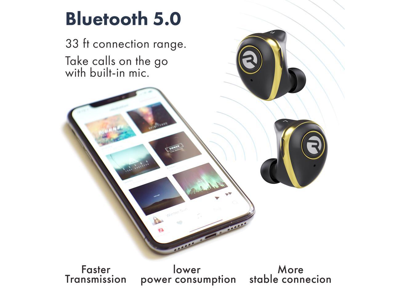 Raycon E50 True Wireless Bluetooth Earbuds - Bluetooth 5.0 Headphones