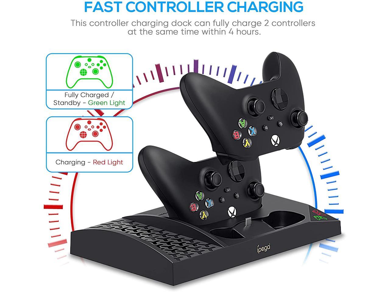 Upgraded Cooling Stand for Xbox Series S Console with Controller