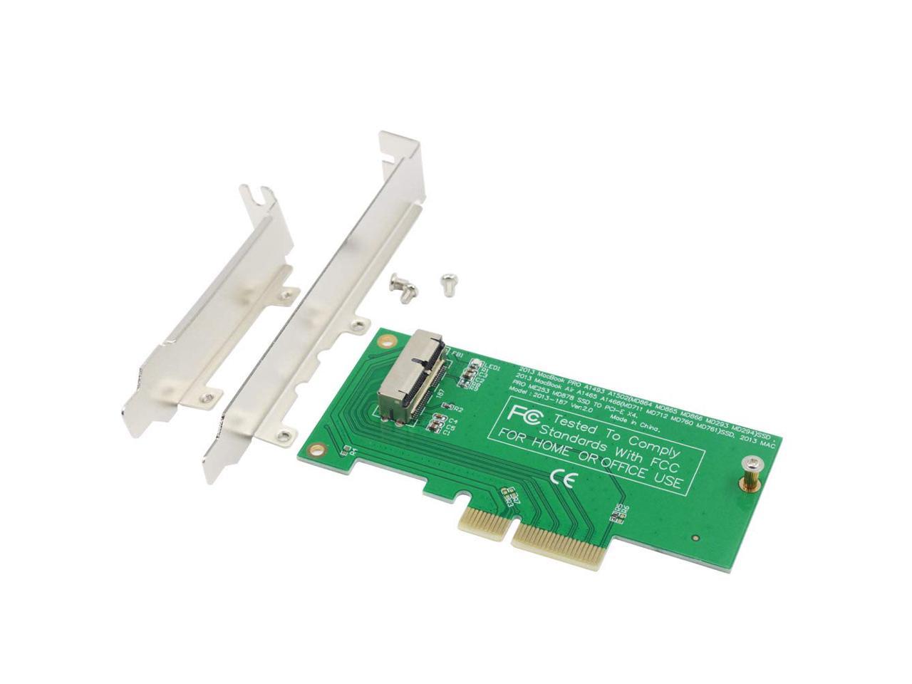 pcie ssd sd card adapter for macbook pro