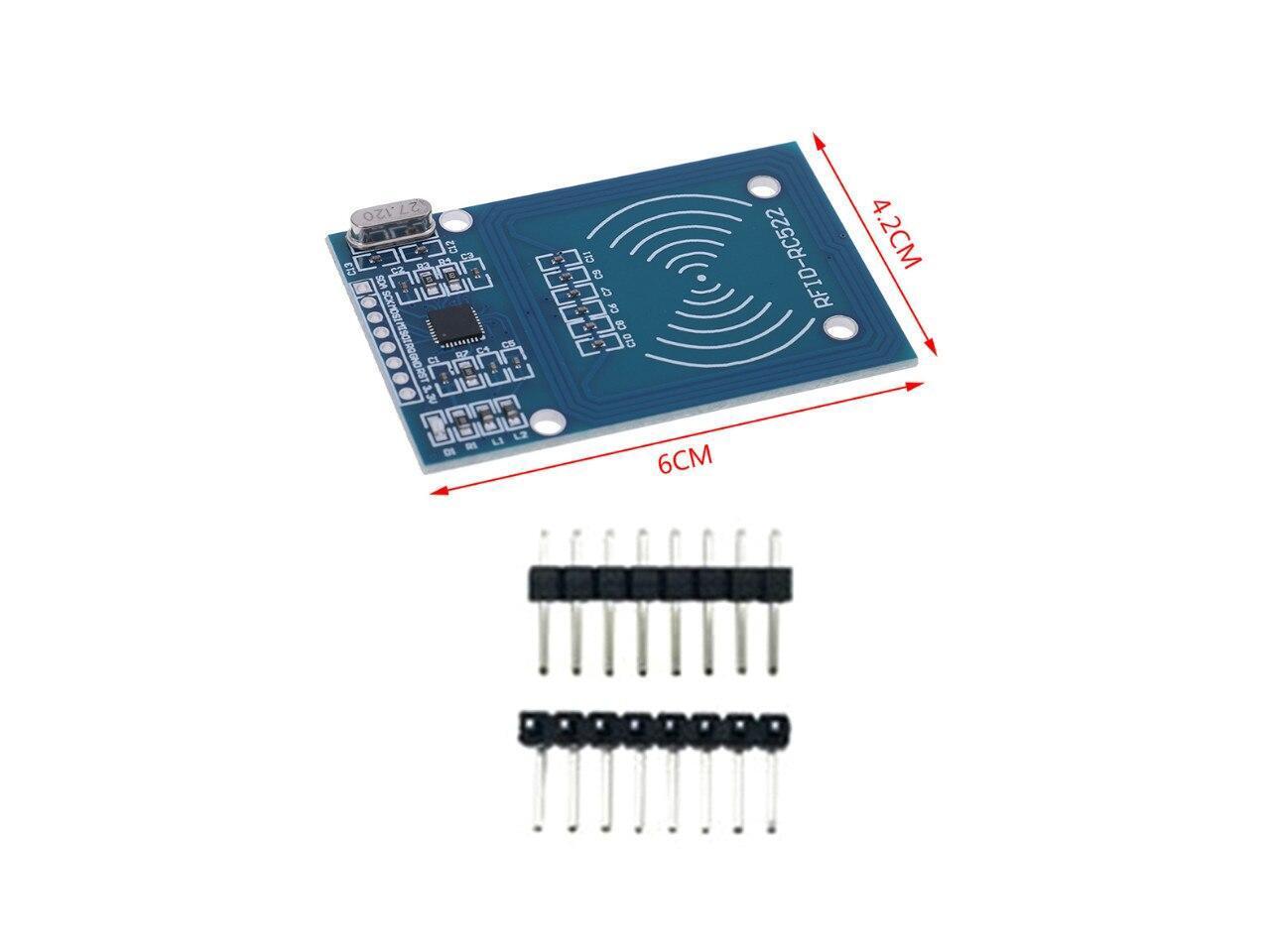 RFID 13.56 MHz RC522 Antenne RF Module Proximité Module Board Brand RFID 13.56 MHz RC522 Antenne RF Module Proximité Module Board Brand
