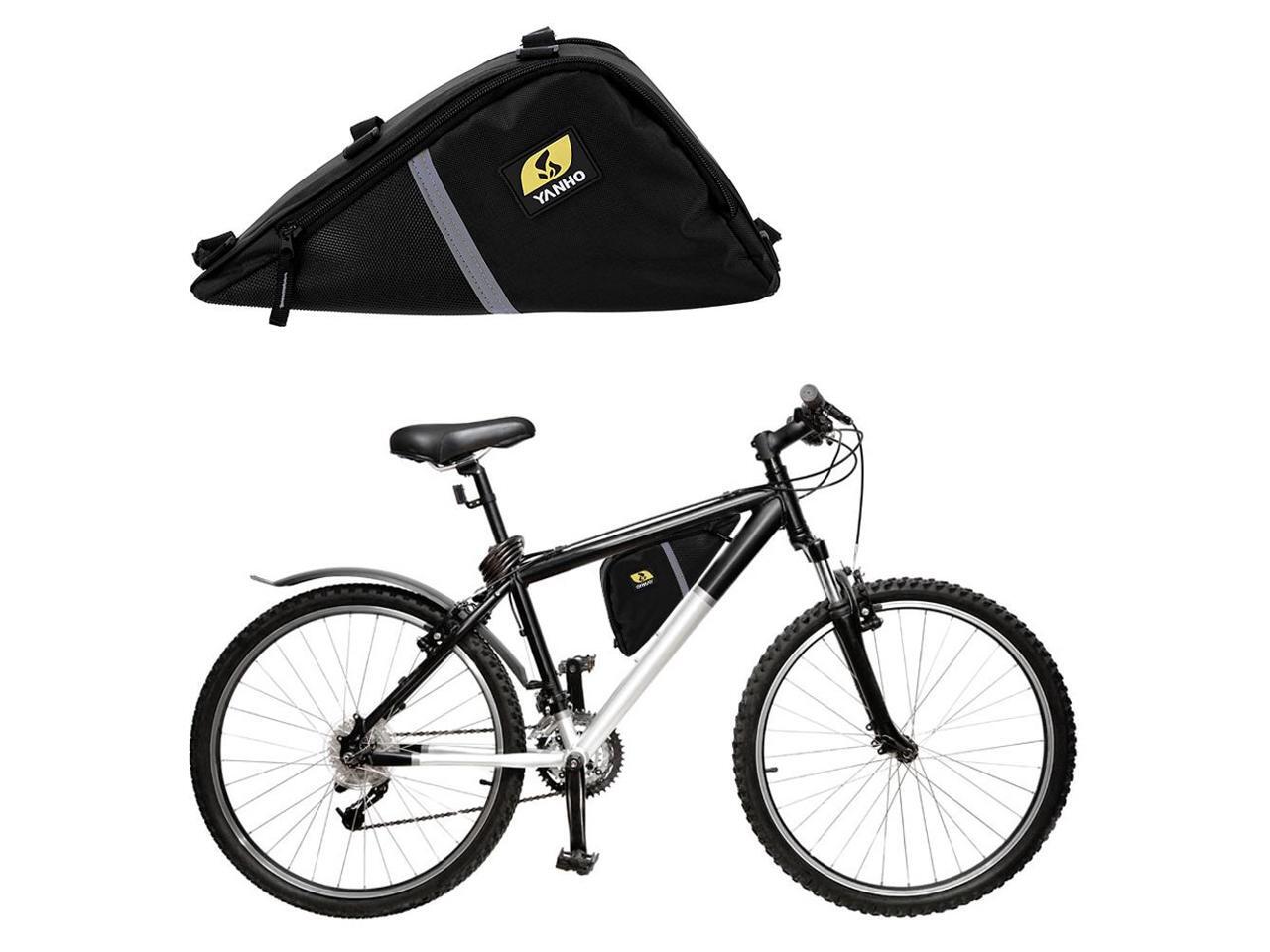Bike Bicycle Cycling Bag Front Tube Frame Phone Triangle Waterproof Bicycle Bag