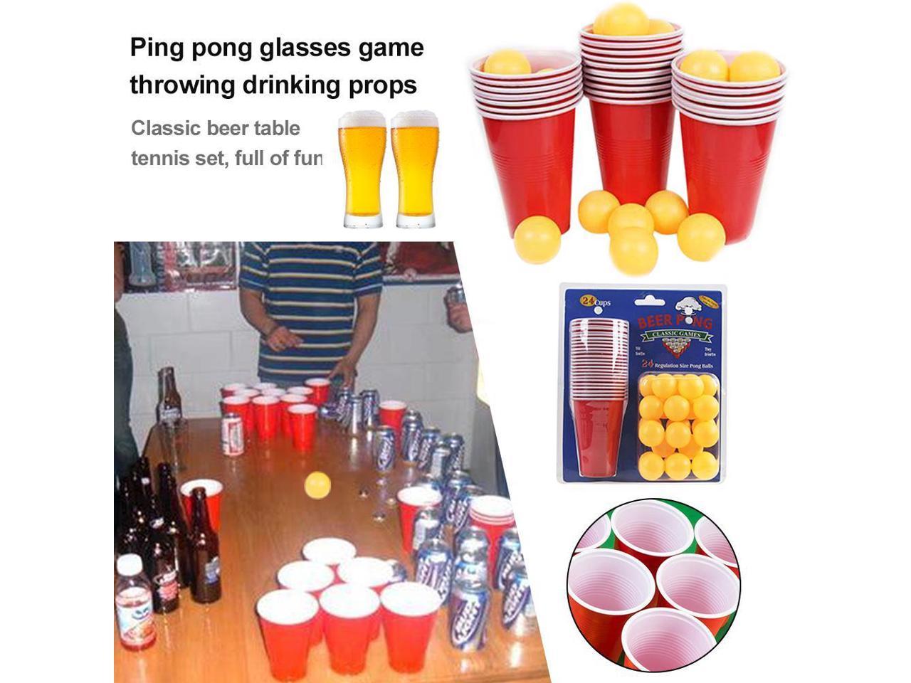 1 Set Entertainment Fun Party Ping Pong Game Party Game