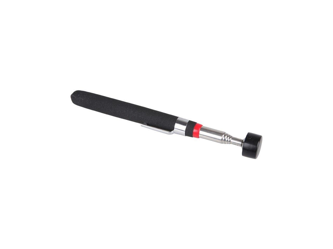 Magnetic Telescopic Magnet Grip Long Pen Pick-up Rod Tool Stick with LED Light##