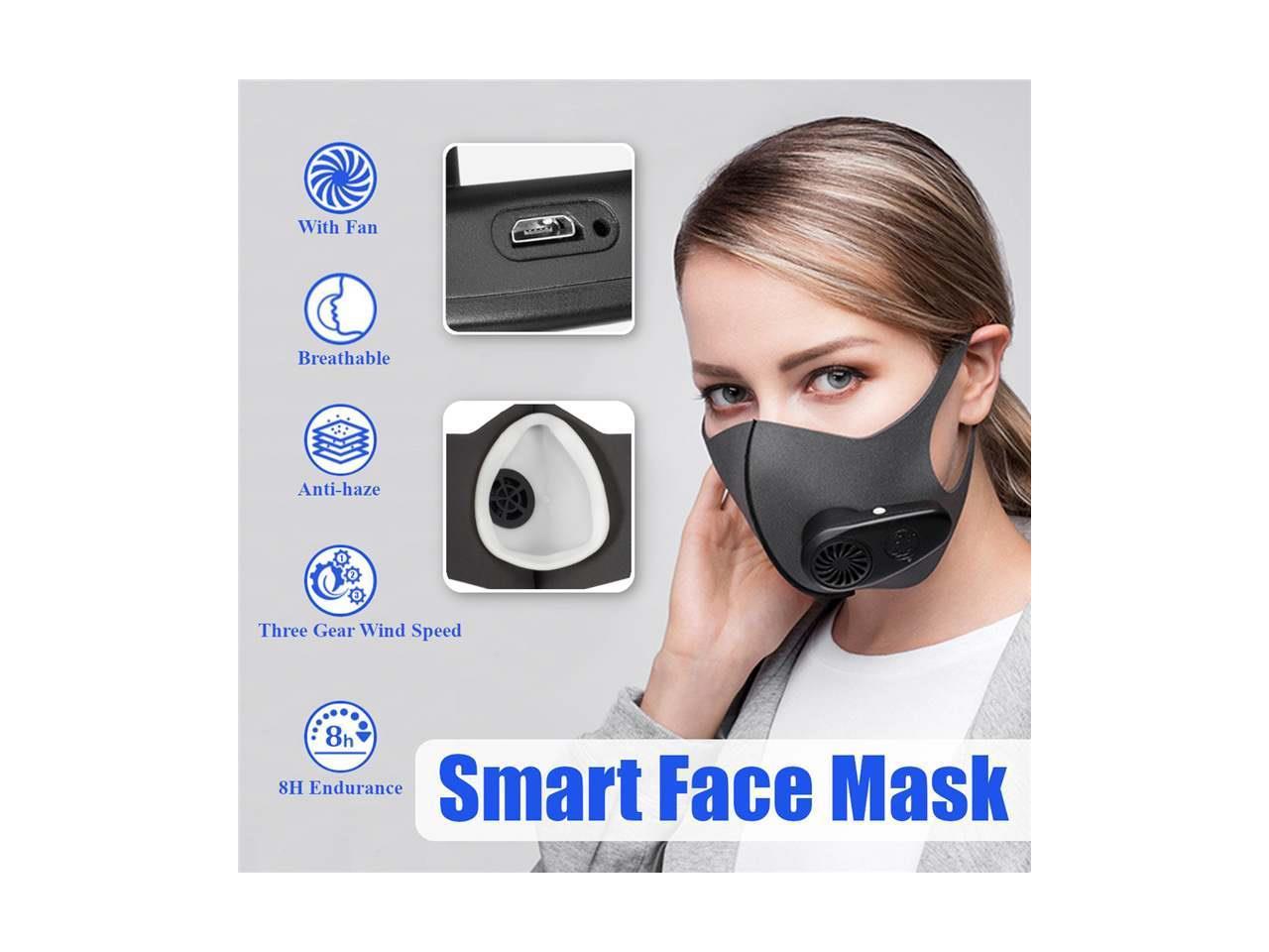 Air Purifying Cycling Protective Face Mask Face Cover Haze Fog Mouth Mask Happy 