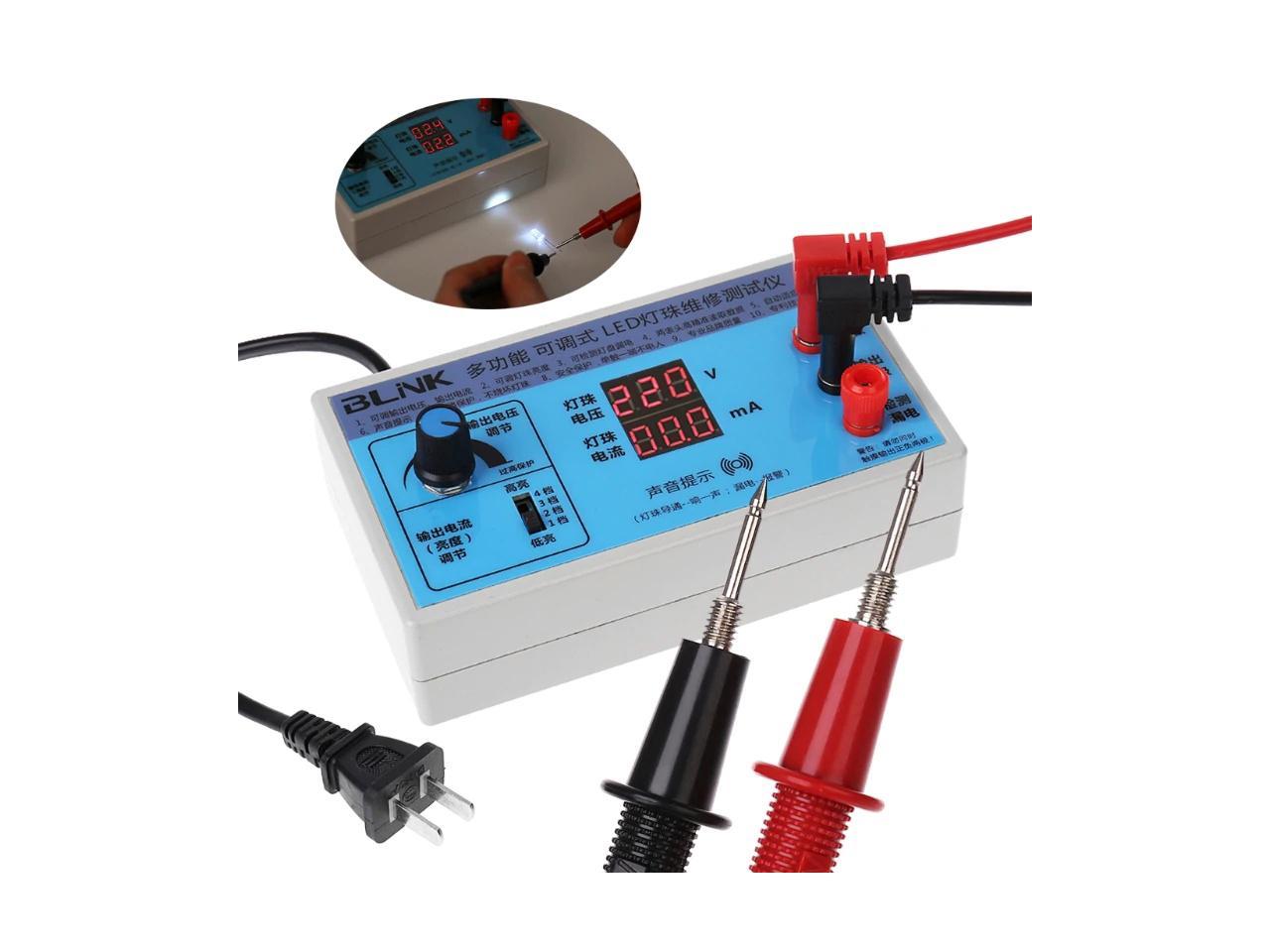 Details about  / Electric LED Backlight Tester Box Lamp Beads Bulb Power Meter 90~265V Input H3E8
