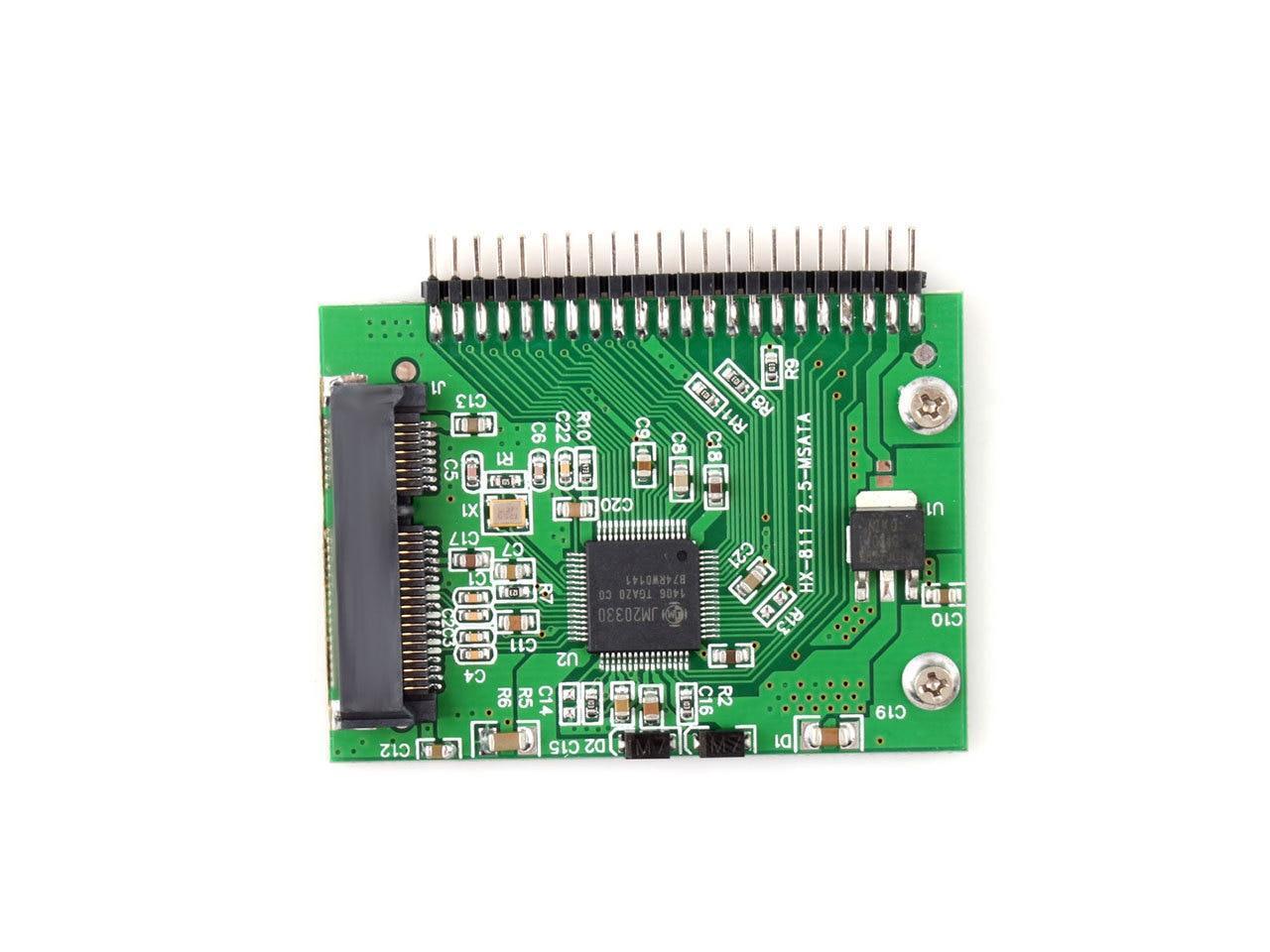 MiniSATA mSATA to Parallel ATA PATA IDE 2.5inch 44Pin Extension