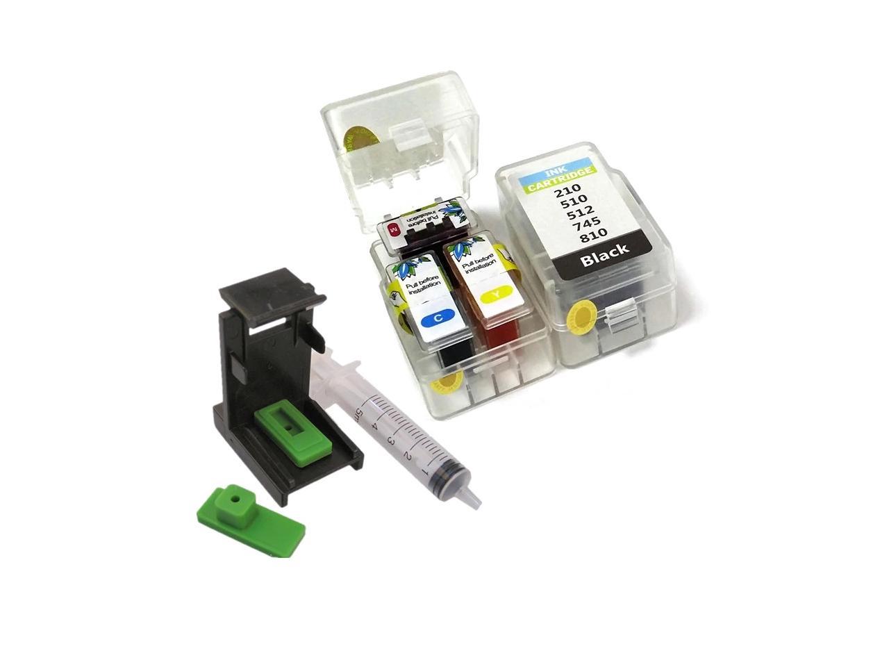 Smart Cartridge Refill Kit For Canon Pg145 Cl146 145 146 Pg 145 Xl Ink Cartridge For Canon Ip2810 Mg2410 Mg2510 Mg2910 Printer Newegg Com