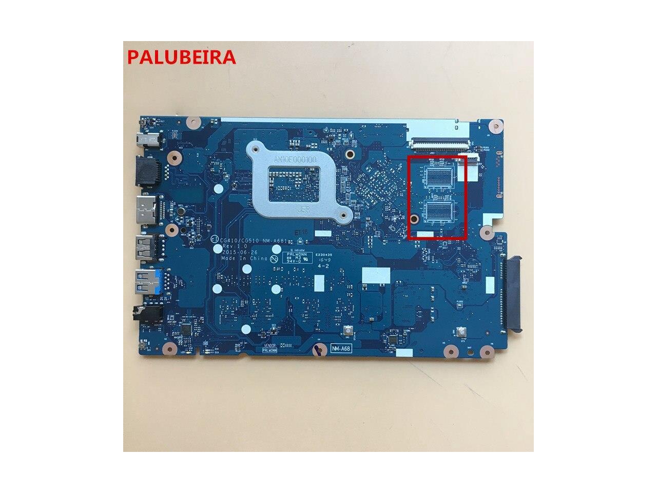 High Quality Laptop Motherboard For Lenovo Ideapad 100 15iby 100 15ibd Cg410 Cg510 Nm A681 Sr240 3215 Cpu Ddr3l Newegg Com