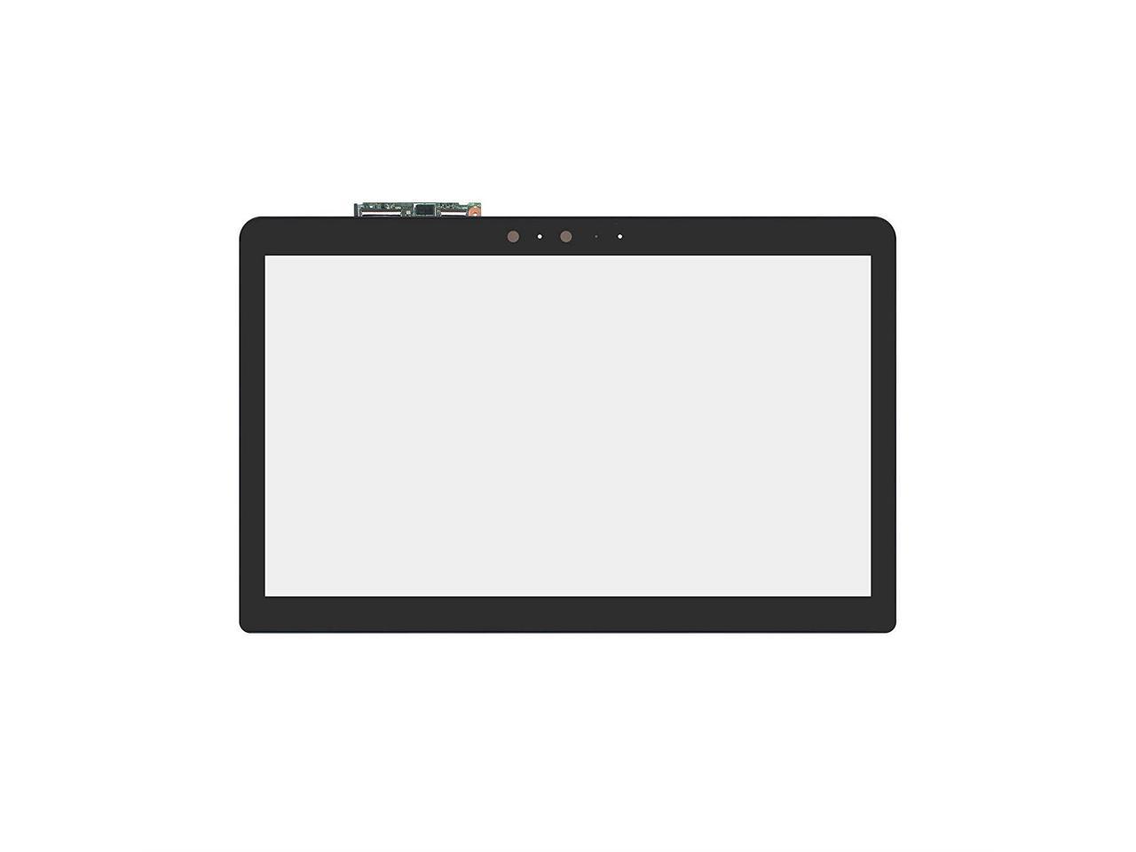 LCDOLED Replacement 15.6 inches Touch Screen Digitizer Front Glass Panel with Touch Control Board for ASUS Q534 Q534U Q534UX Q534UX-BBI7T16 Q534UX-BHI7T19 Q534UX-BI7T22 No Bezel
