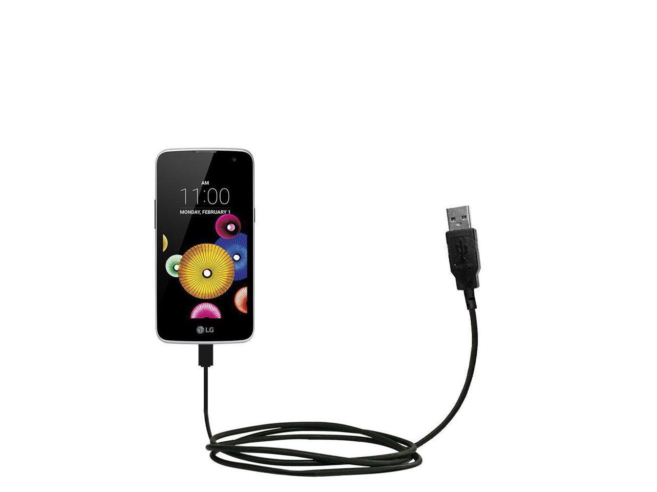 compact and retractable USB Power Port Ready charge cable designed for the LG UN251 and uses TipExchange 