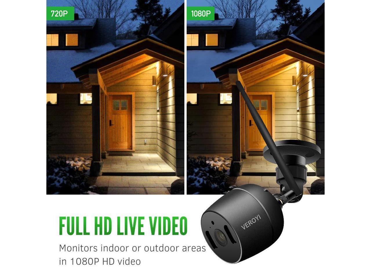 veroyi security camera setup