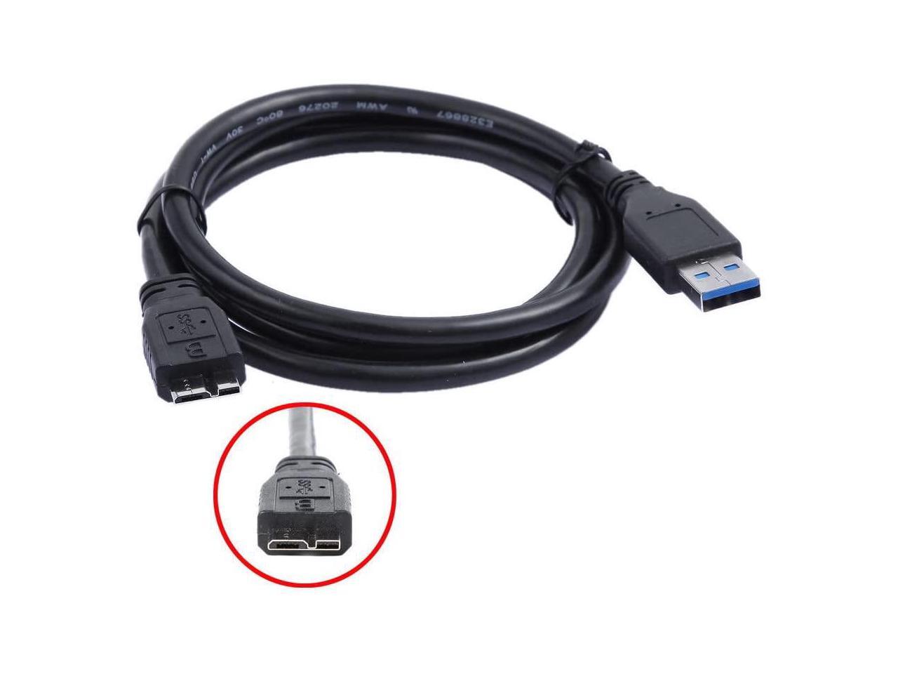 6Feet USB 3.0 Data Cable Cord for Western Digital WD My Book External Hard Drive