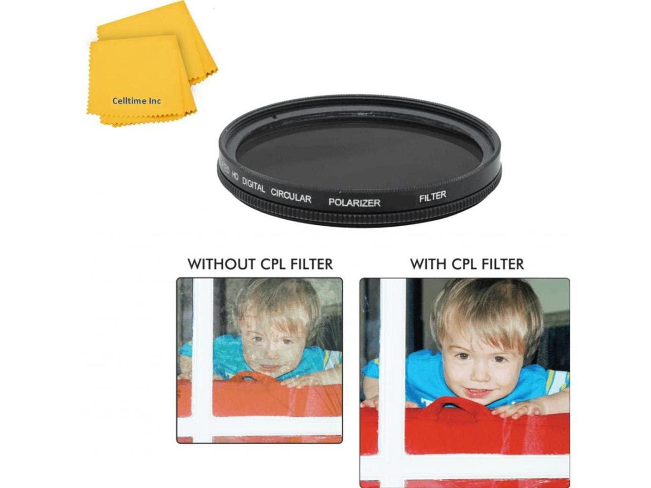 CPL Circular Polarizer Glare Shine Polarizing Filter for Olympus Zuiko Lens 35mm f3.5 1:1 Macro 