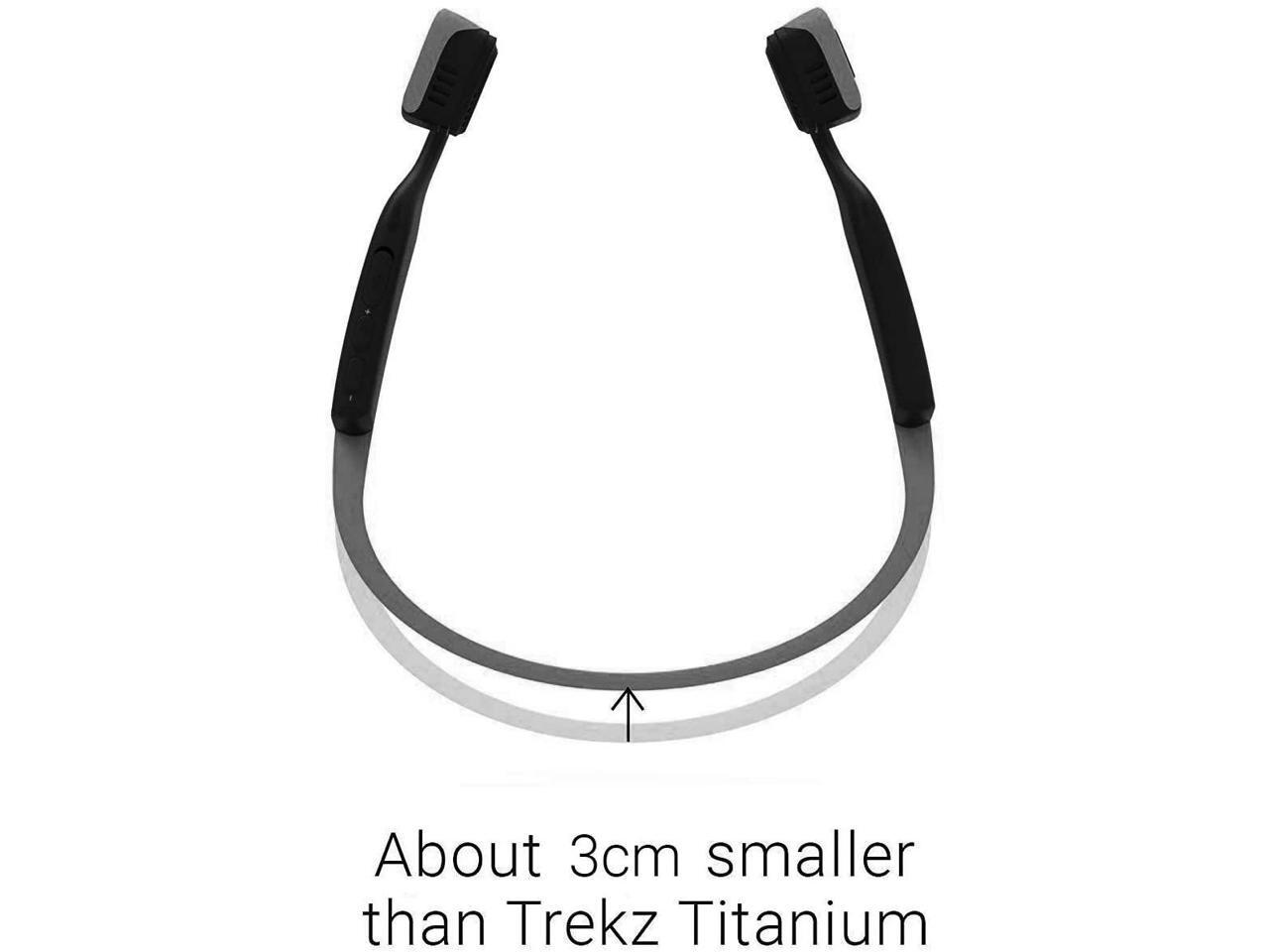 aftershokz wireless trekz titanium mini bone conduction headphones
