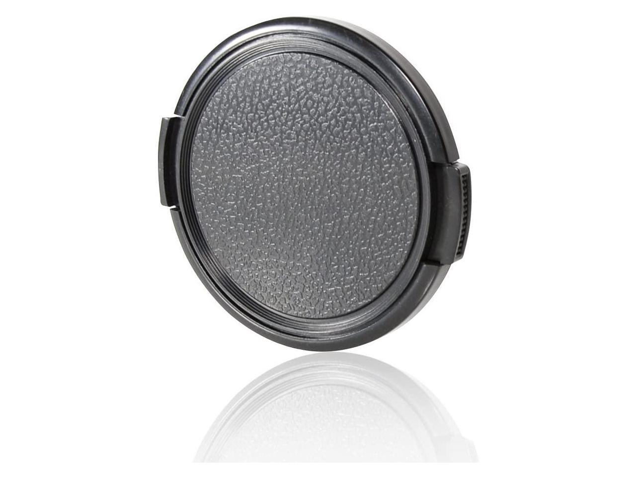 CamDesign 77MM Sides Pinch Snap-On Front Lens Cap/Cover Compatible with Canon Sony Nikon Pentax All DSLR Lenses