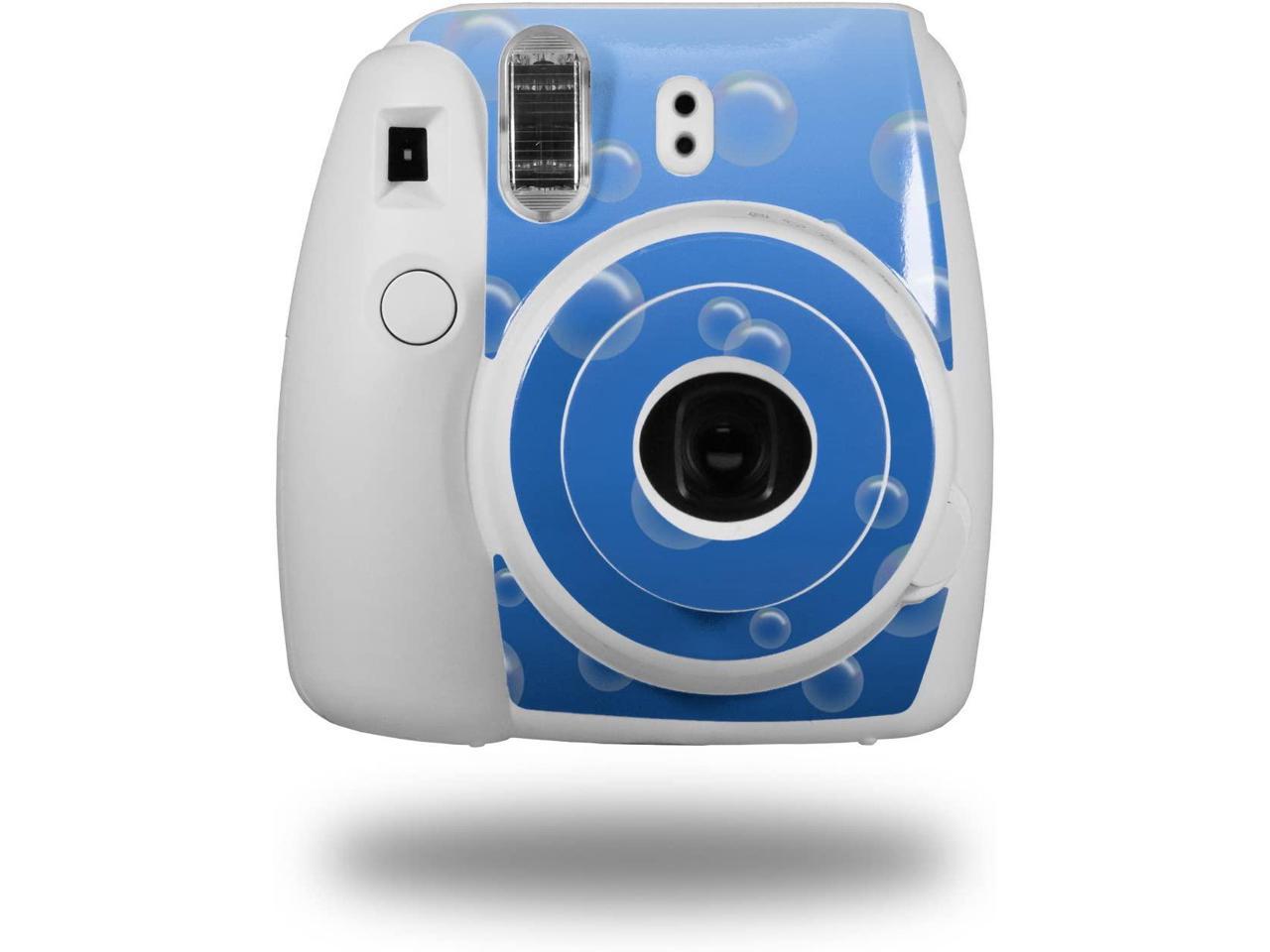 WraptorSkinz Skin Decal Wrap for Fujifilm Instax Mini 8 Camera Bubbles Blue CAMERA NOT INCLUDED