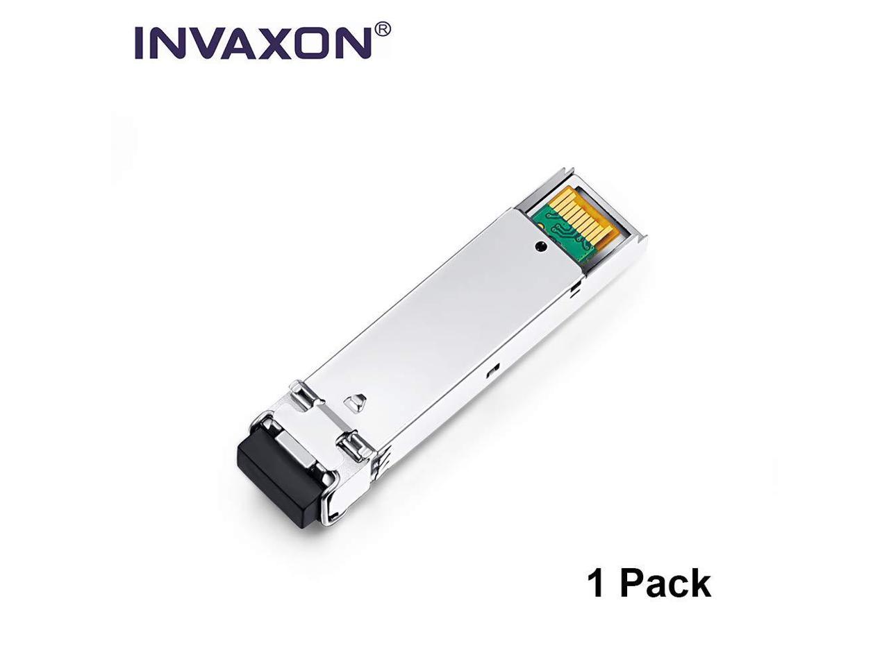 550m DDM/Dom Fuction INVAXON 2 Pack 100% Compatible for Cisco GLC-SX-MMD/GLC-SX-MM/SFP-Ge-S 1 Gigabit SFP Transceiver 1000BASE-SX 850nm 