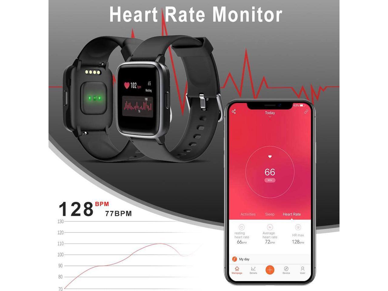 kungix smart watch ip67