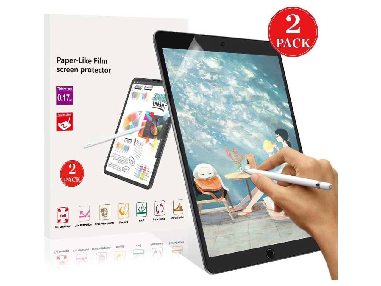 2 Pack Paperlike Ipad 9 7 Screen Protector Ipad Screen Protector 9 7 Matte Pet Film For Drawing Anti Glare And Paper Texture Ipad Pro 9 7 Inch Ipad Air 2 Ipad Air Easy Installation Kit Newegg Com