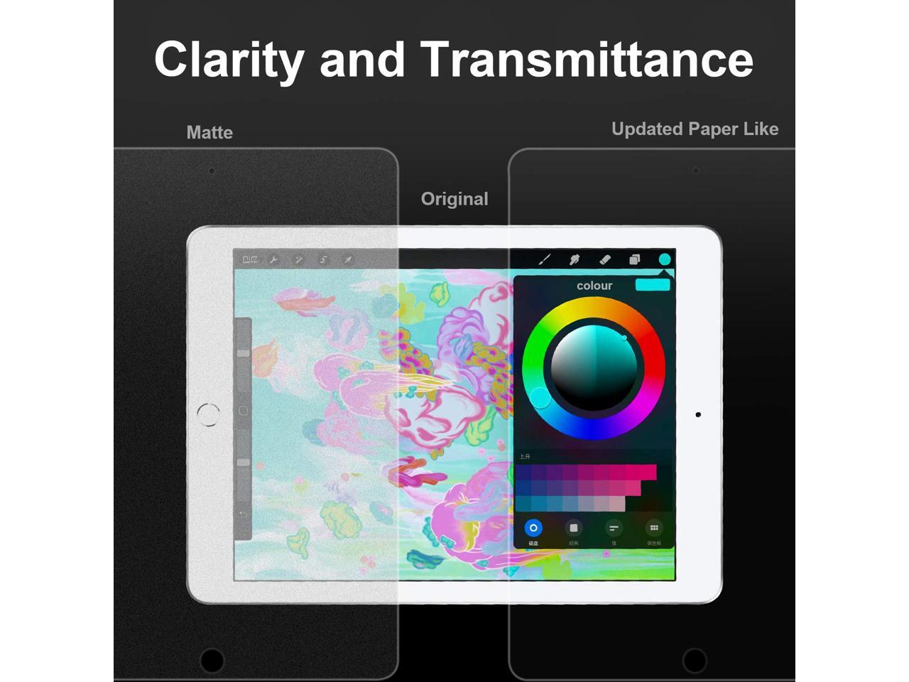 PaperLike Screen Protector for New iPad 9.7 2018 2017 / iPad Pro 9.7