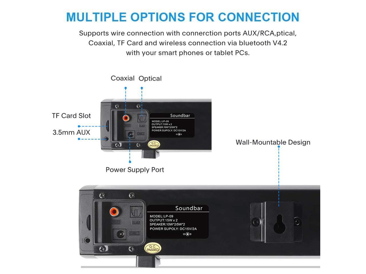 soundbar 15wx2