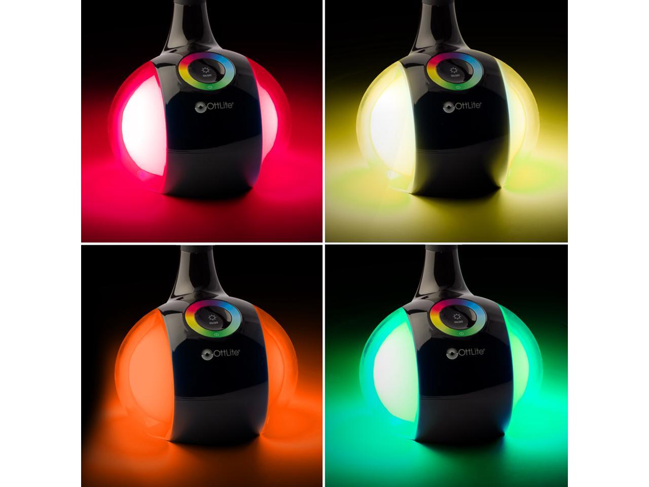 ottlite led desk lamp with color changing base
