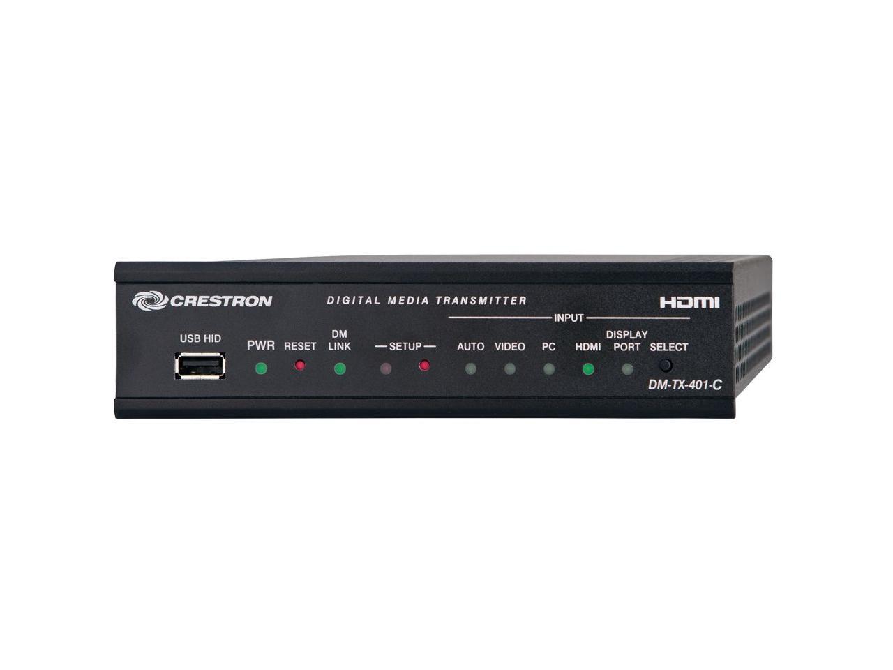 Crestron DM-TX-201-C DigitalMedia™ Interface 8G HDBaseT HDMI VGA 1080p 