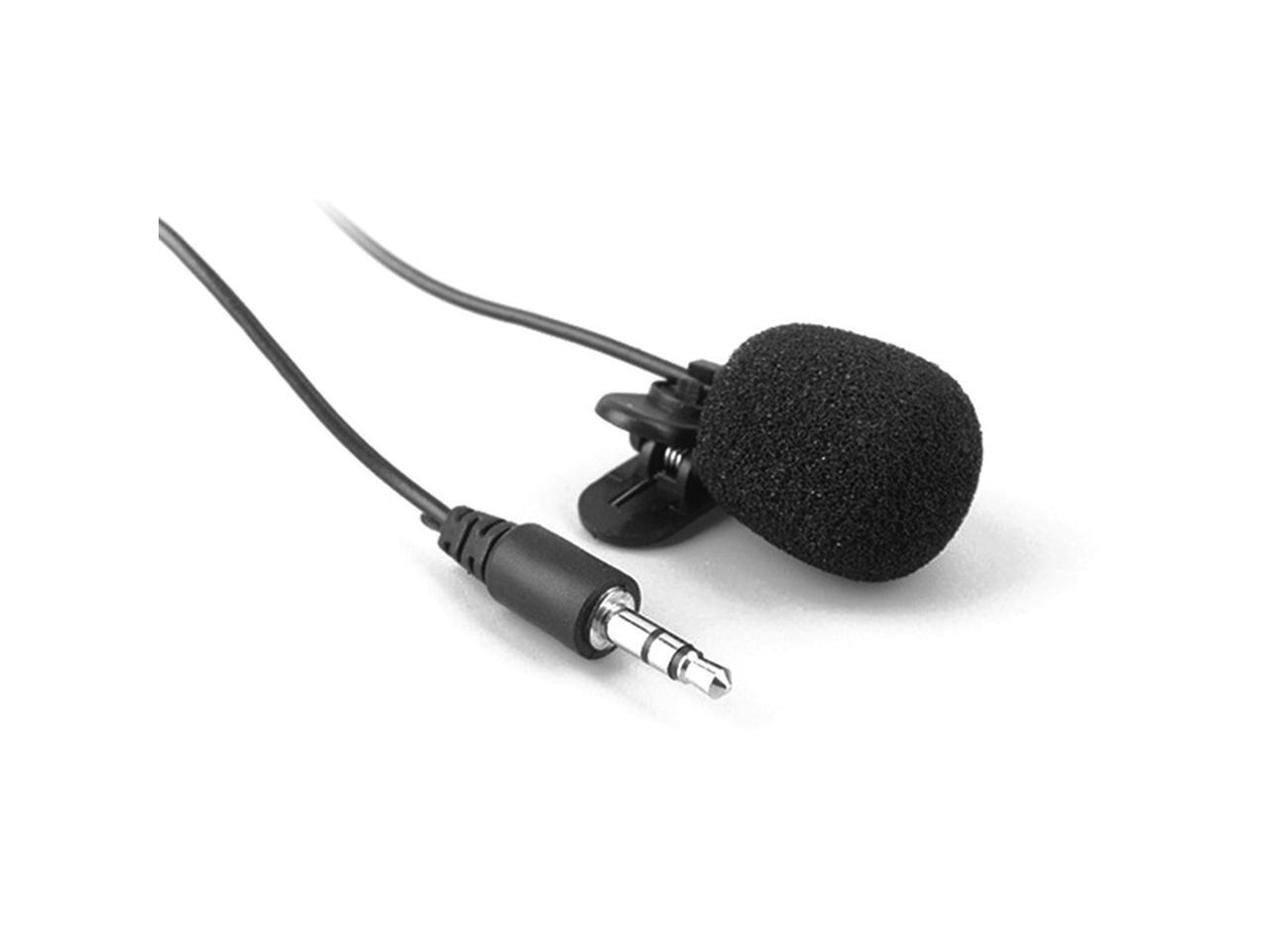 Lavalier Microphone 3.5mm Jack for Phone Handsfree Wired Condenser Mic