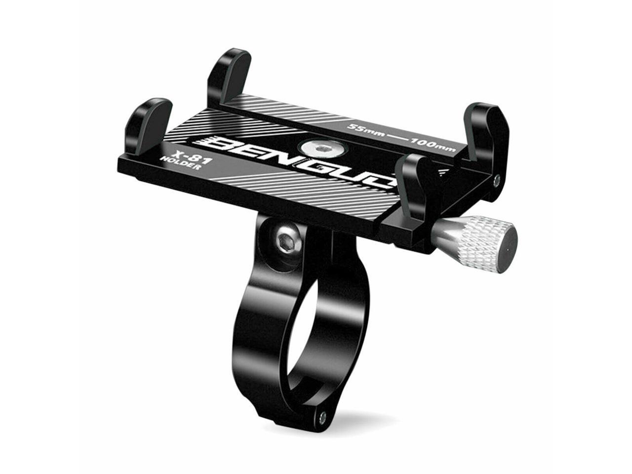 Aluminum Motorcycle Bike Bicycle Holder Mount Handlebar For Cell Phone GPS