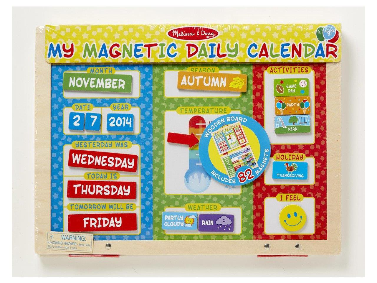 melissa and doug my first calendar