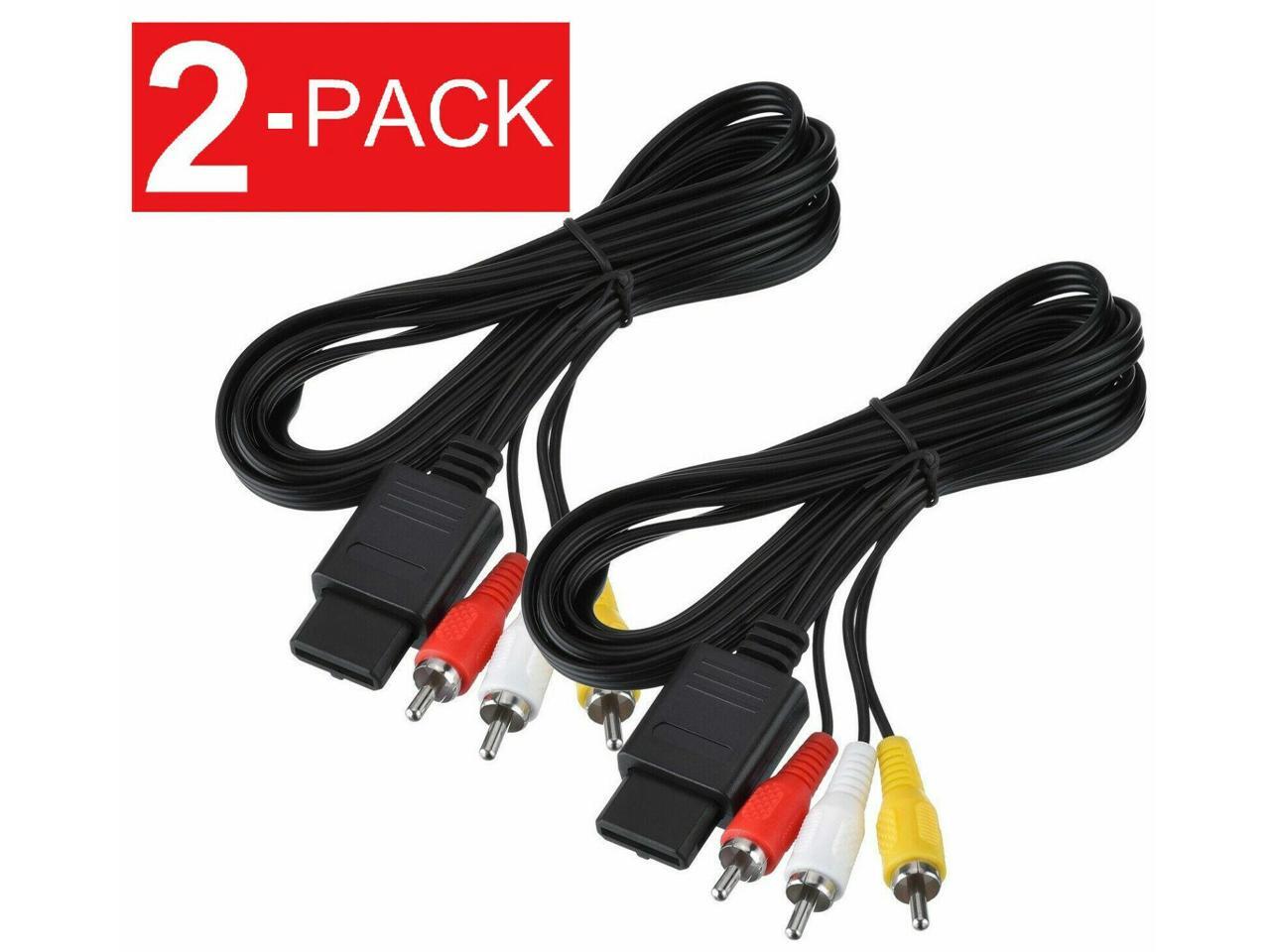 gamecube audio video cable