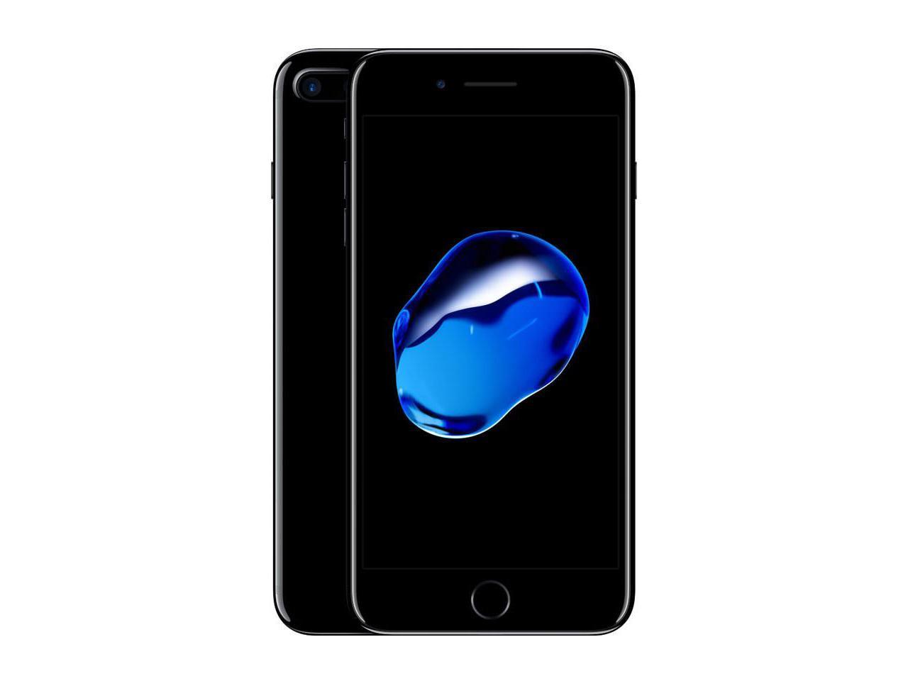 Refurbished Apple Iphone 7 Plus 128gb Jet Black Unlocked Grade B Newegg Com
