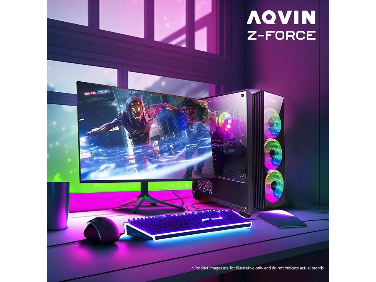 Gaming PC Tower AQVIN ZForce Desktop Intel i7 Processor upto 4.60 GHz