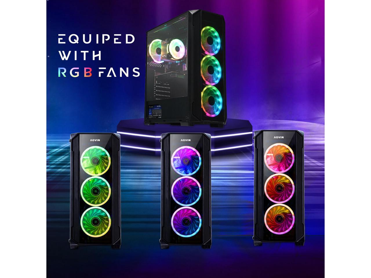 AQVIN Gaming Desktop ZeForce Tower Computer Intel Core i5 6core