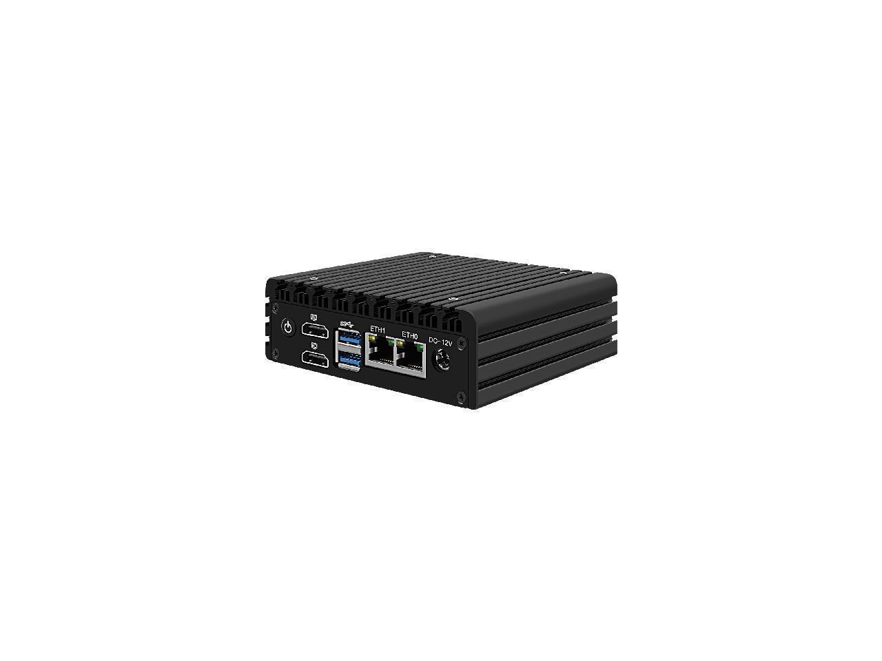 HUNSN Micro Firewall Appliance, Mini PC, Intel Celeron N3160, RJ13f ...